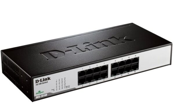 D-Link switch neupravljivi, DES-1016D/E
