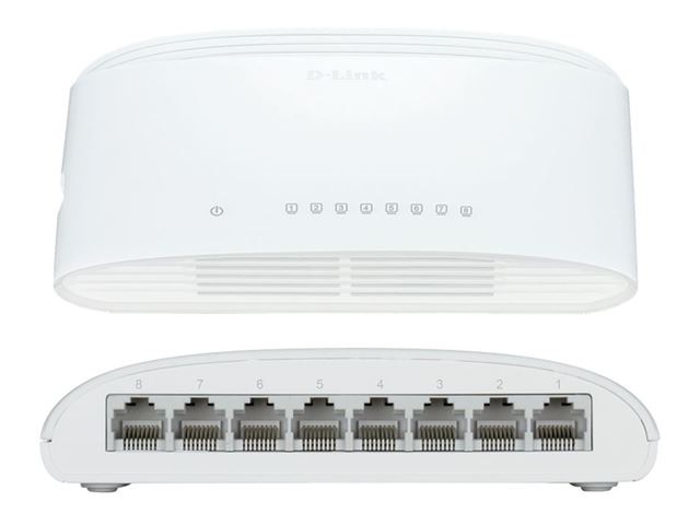 0430318_big.jpg D-Link switch neupravljivi, DGS-1008D/E - Image 1