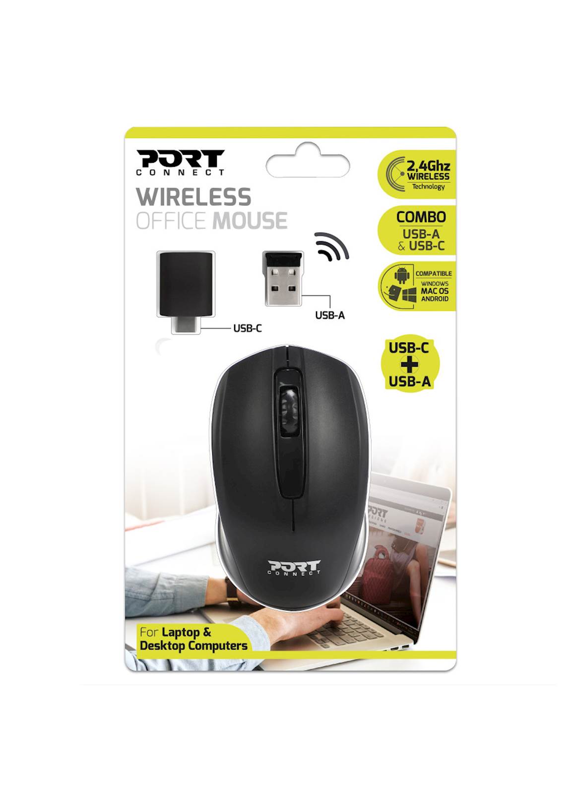 CREATOR: gd-jpeg v1.0 (using IJG JPEG v62), quality = 90 Miš Port WIRELESS BUDGET RETAIL - Image 1