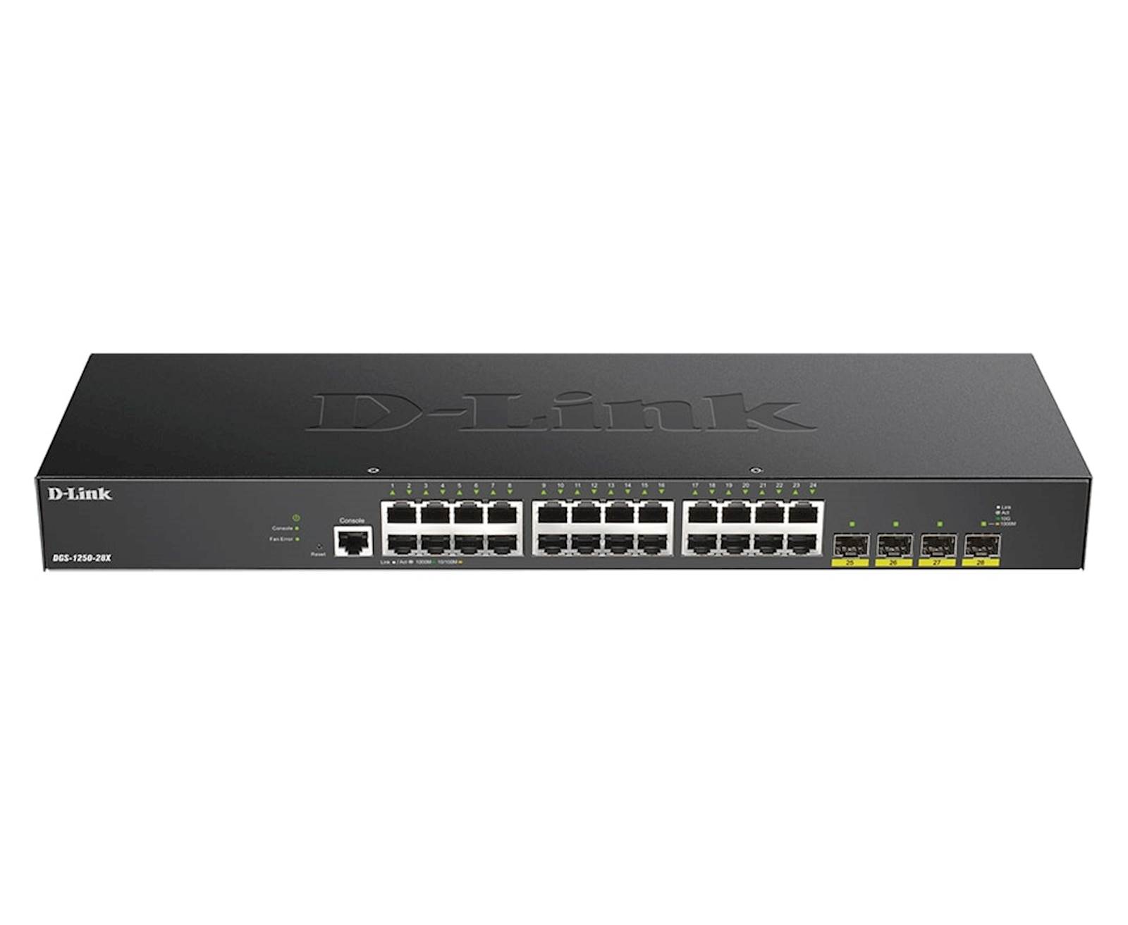 Compressed by jpeg-recompress switch DLINK 28-PORT Gigabit SFP+ 10G DGS-1250-28X - Image 1