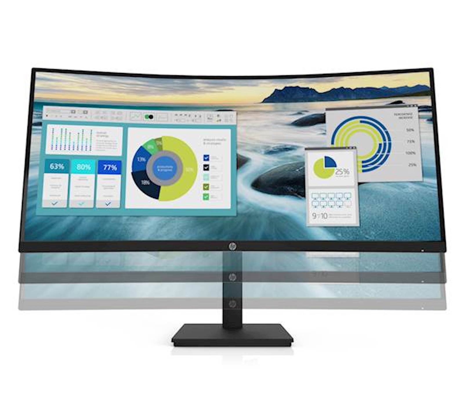 122065.jpg Monitor HP P34hc G4 USB-C (21Y56AA) - Image 1