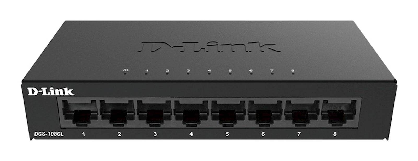 Compressed by jpeg-recompress Switch DLINK 8-Port Gigabit Unmanaged Desktop DGS-108GL - Image 1