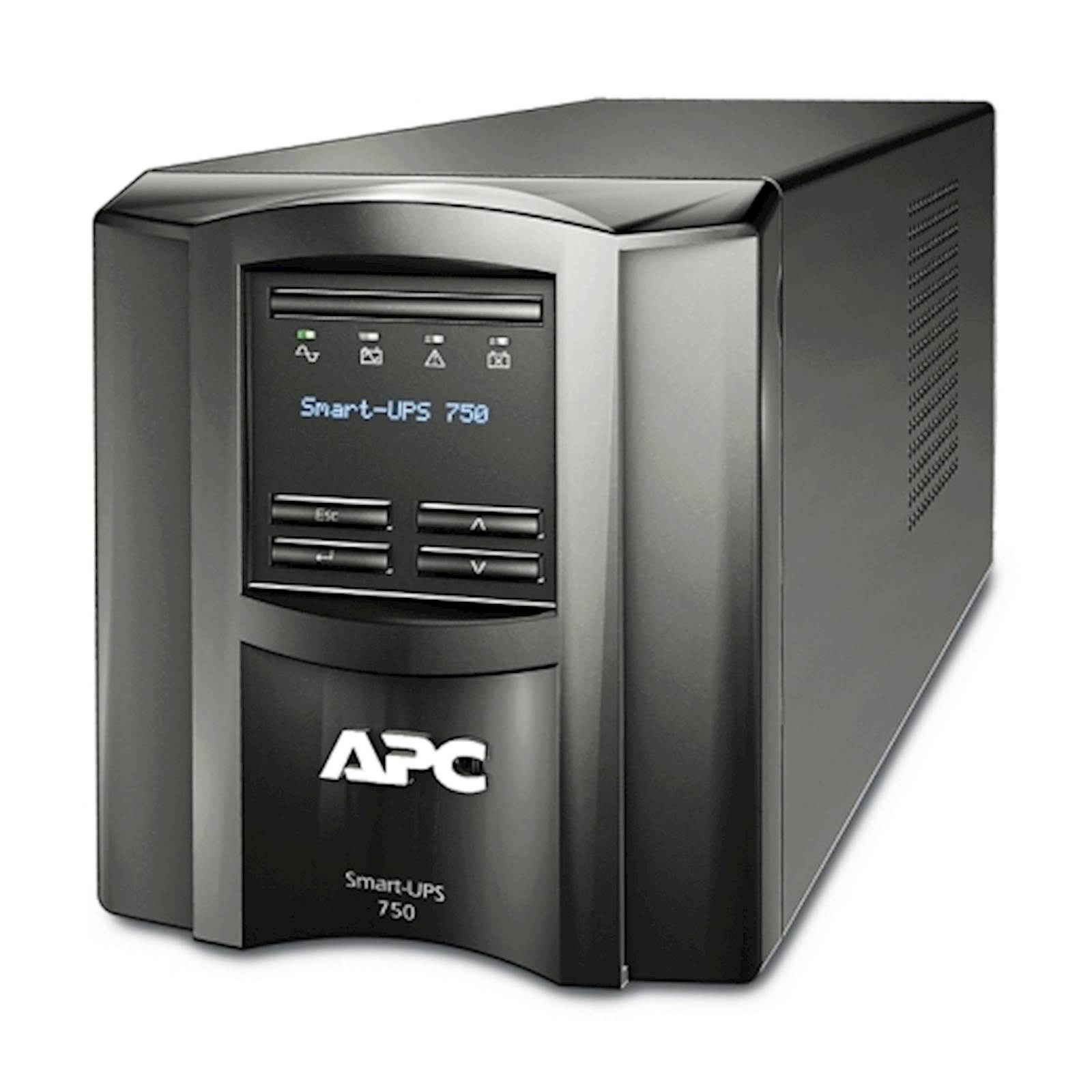 122860.jpg Smart-UPS APC, 750VA, Tower, 230V, 6x IEC C13, SmartConnect Port+SmartSlot, AVR, LCD - Image 1