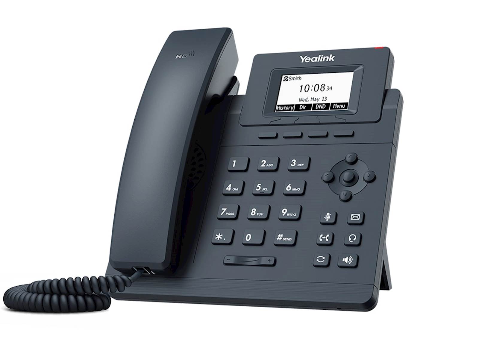 Compressed by jpeg-recompress IP Telefon Yealink T30P, HD Voice tehnologija, 2,3” LCD ekran (132x64), 1 SIP korisnički račun, PoE - Image 1