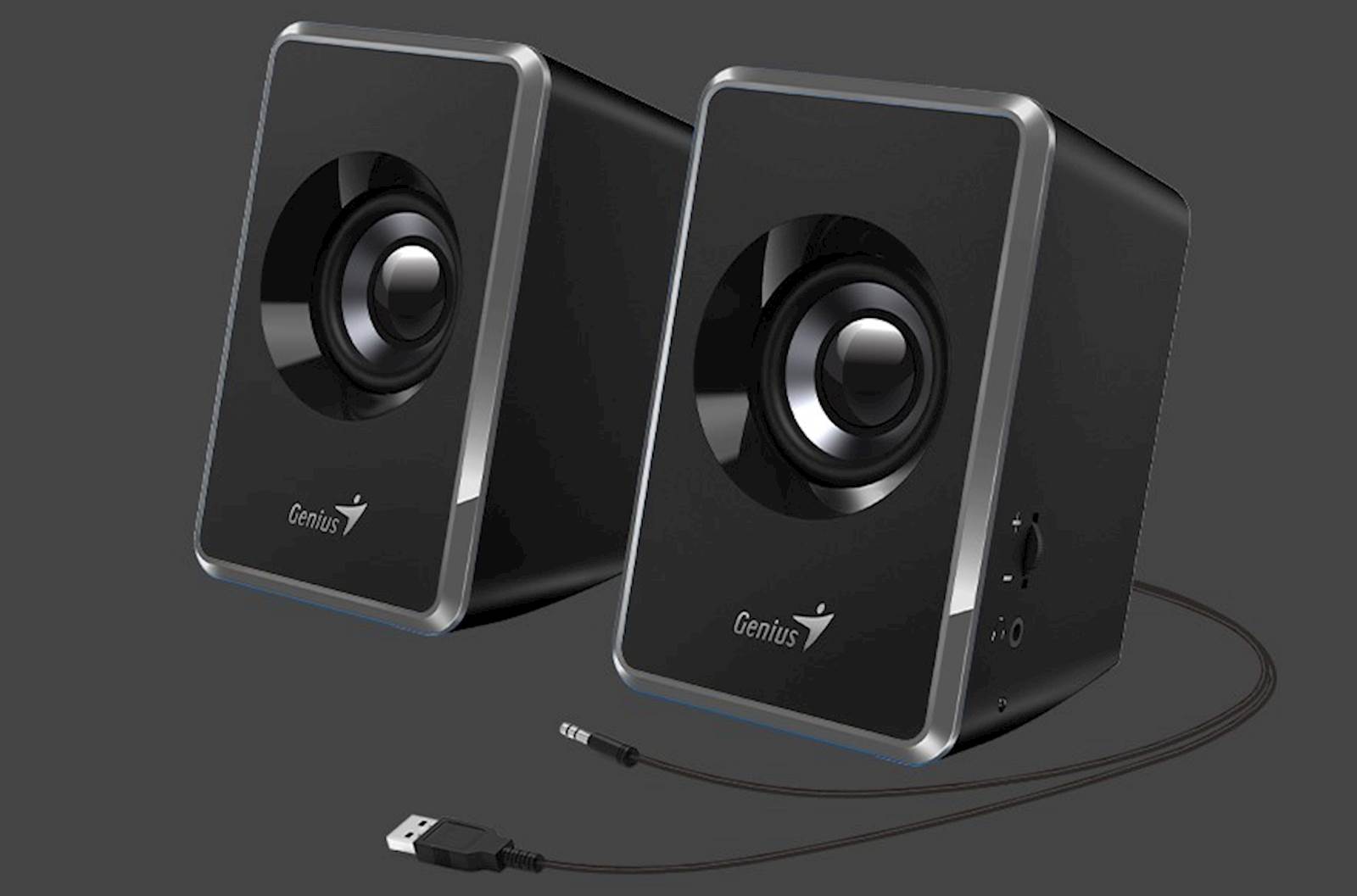 124646.jpg Zvučmik Genius SP-U125 USB sivi - Image 1