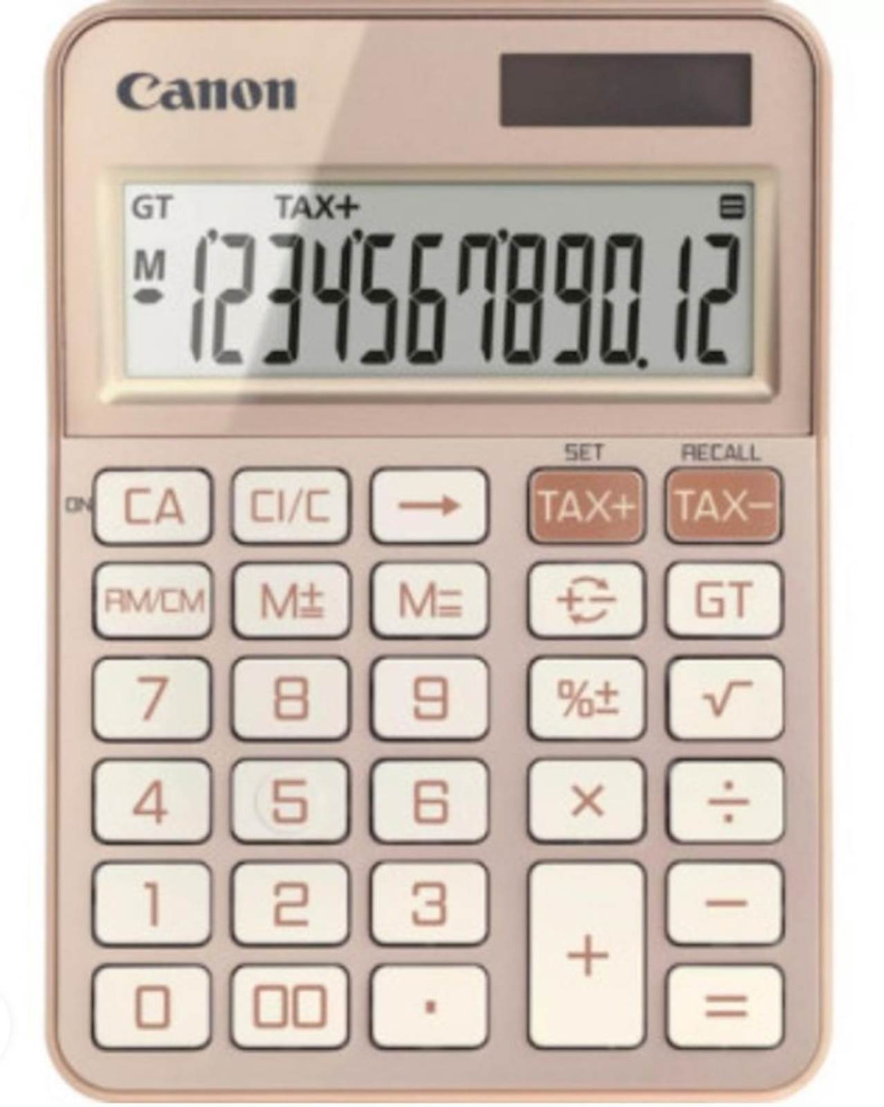 125588.jpg Kalkulator CANON KS-125 KB RG - Image 1