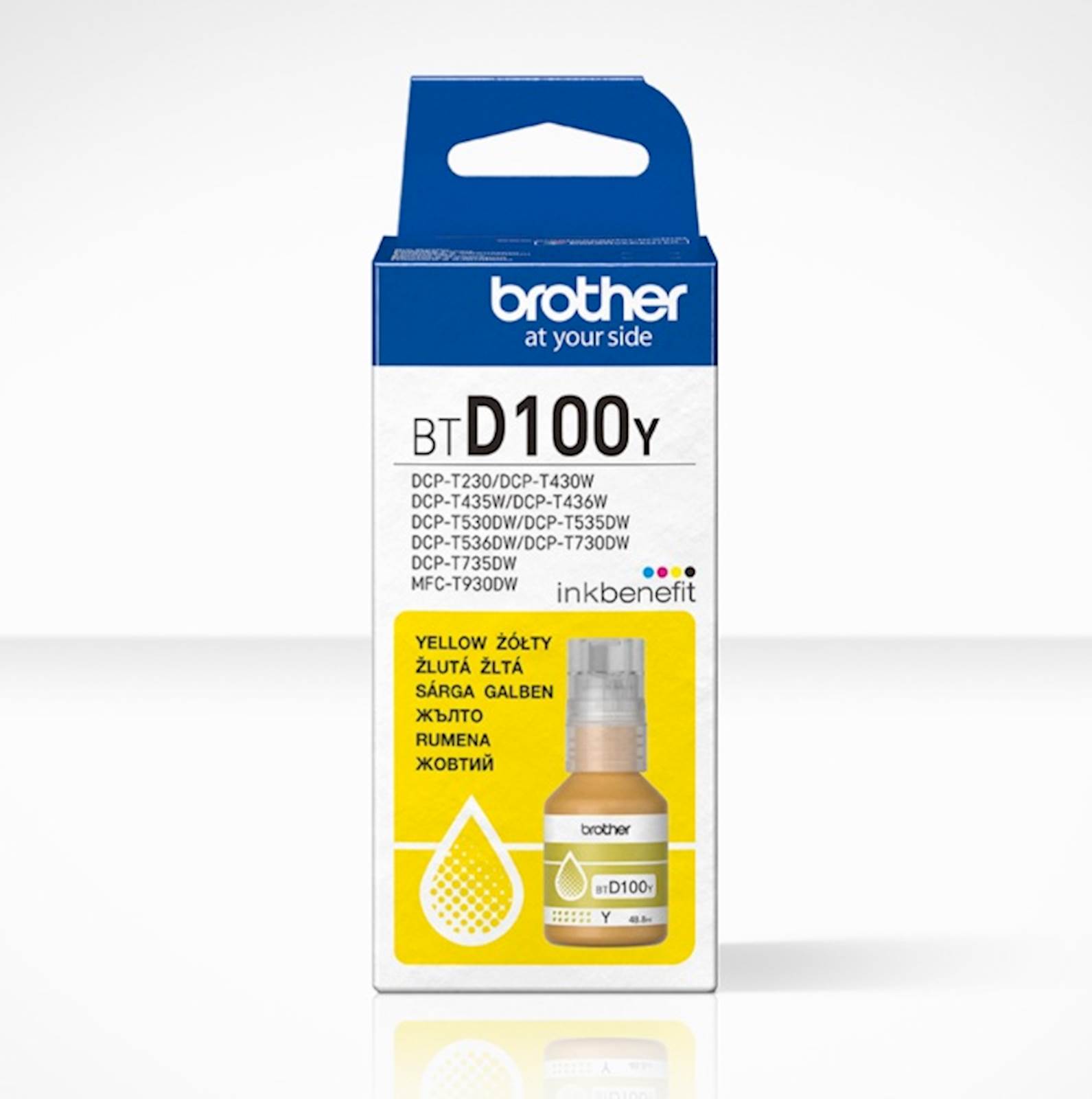 126937.jpg Tinta BROTHER BTD100Y - Image 1