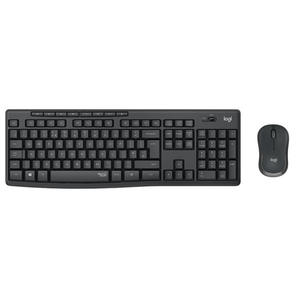 LOGITECH MK295 Silent Wireless Combo - GRAPHITE - HRV-SLV-SRB
