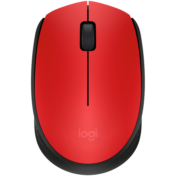 LOGITECH M171 Wireless Mouse - RED