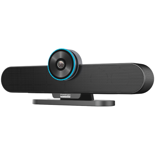 Prestigio Solutions Video Conferencing Collaboration Bar Gamma: 4K UHD, 8.5MP, 6 mic, 6m (Range), 2 x 5W, Connection via USB Type-B