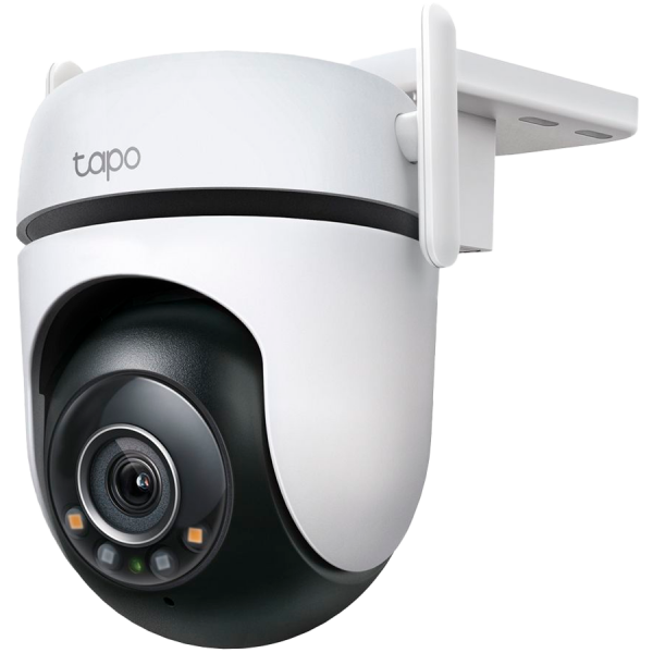 TP-Link Tapo C520WS Outdoor Pan/Tilt Security Wi-Fi Camera, 2K QHD (2560x1440), 2.4 GHz,2T2R,2 × External Antennas, 1 × Ethernet Port, Horizontal 360º, Pan/Tilt, Starlight Color Night Vision, Smart AI Detection and Notifications (motion,people,pet