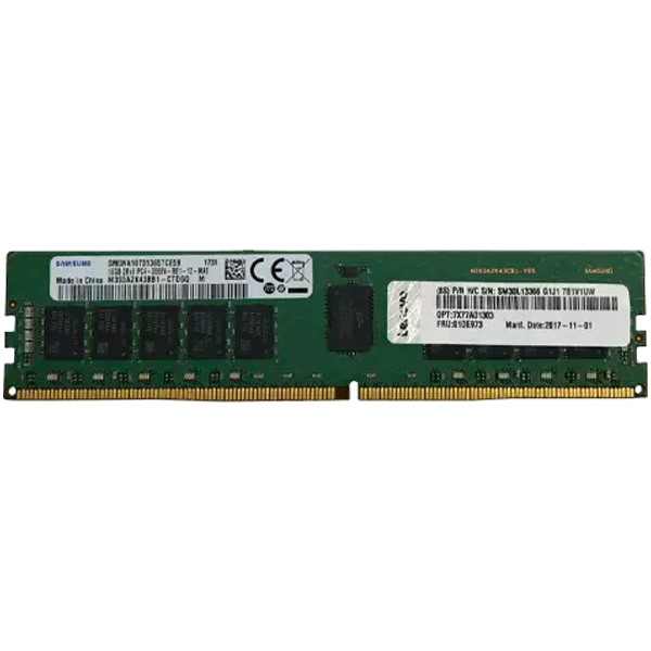 Lenovo ThinkSystem 16GB TruDDR4 3200 MHz (2Rx8, 1.2V) ECC UDIMM for ST50 v2, SR250 v2, ST250 v2