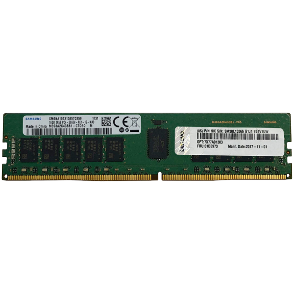 Lenovo ThinkSystem 32GB TruDDR5 4800MHz (2Rx8) ECC UDIMM; for ST50 v3, ST250 v3, SR250 v3
