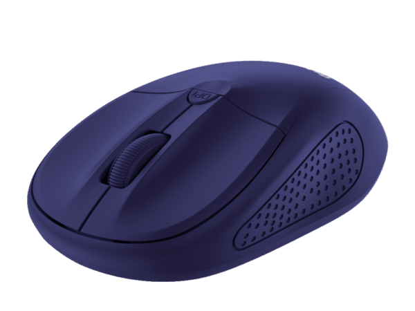 Trust Primo wireless miš,plavi, 1000-1600 dpi, optički,4 tipke, USB, 6 m wls range