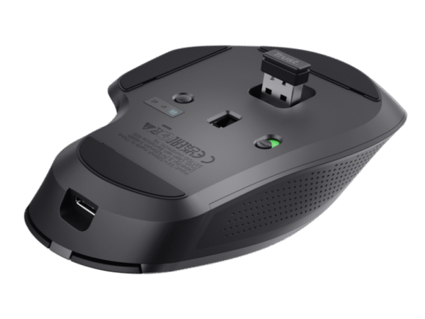 Trust OZAA+ Multi connectwireless miš, 800-3200 dpi,optički senzor, 3 načina konekcije