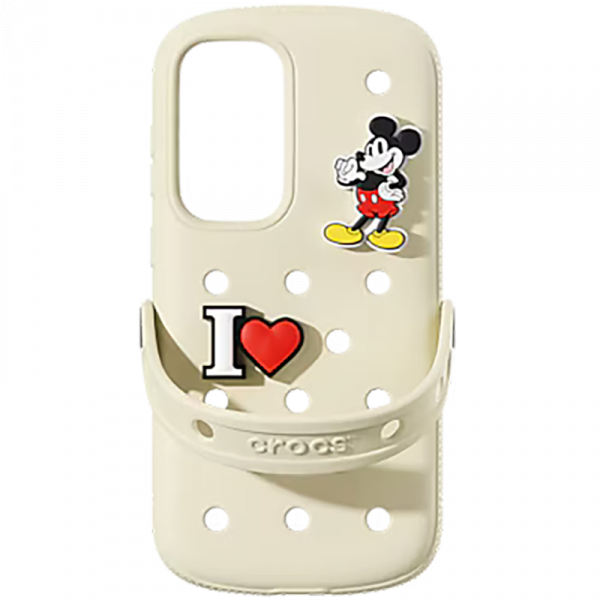 Samsung Galaxy S25+ Slash B Slash Crocs Case Bone