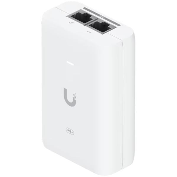 Ubiquiti UACC-PoE+-2.5G 30W of PoE+ adapter for UniFi PoE+ devices, reduce dependency on PoE switch power, and provide a Multi-Gigabit LAN connection