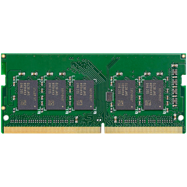 Synology D4ES04-4G DDR4 ECC Unbuffered SODIMM, EAN: 4711174726448, 4GB, Warranty: 5 Years, For models : DS925+, DS725+