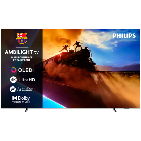 Philips 55OLED770/12 4K OLED AMBILIGHT TV, 120 Hz, Procesor P5 AI Perfect, 139 cm (55''), Dolby Vision and Dolby Atmos