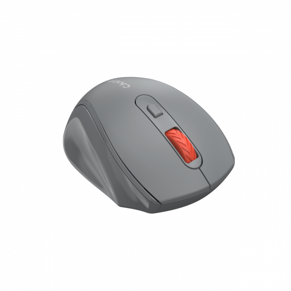 Canyon 6 buttons wireless 2.4Ghz mouse, MX8650A Sensor, DPI up to 1600,Injection case, 3 M life times left and right switches, 2xAAA battery, ABS material. Size: 105x71x40mm, Weight: 59g, Dark grey