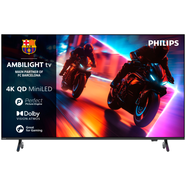 Philips 65MLED920/12 AMBILIGHT 4K Quantum Dot Mini-LED 120 Hz, P5 Perfect Picture Engine, Dolby Vision i Atmos