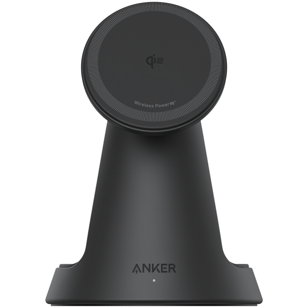 Anker MagGo Wireless Charging Station (3-in-1, Dock Stand) cable and charger bundle Black
