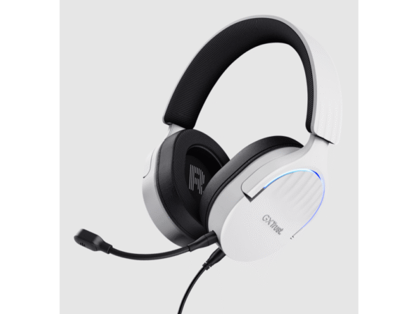 Trust GXT490W FAYZO 7.1 USB2.0, gaming slušalice, žičane,bijele, noise-cancelling mikrofon