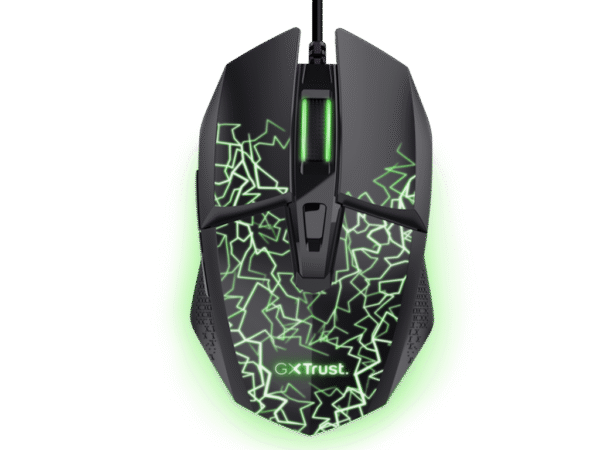 GXT113 FELOX LED GAMING MOUSE, žičani miš, USB-A, 6400 DPI