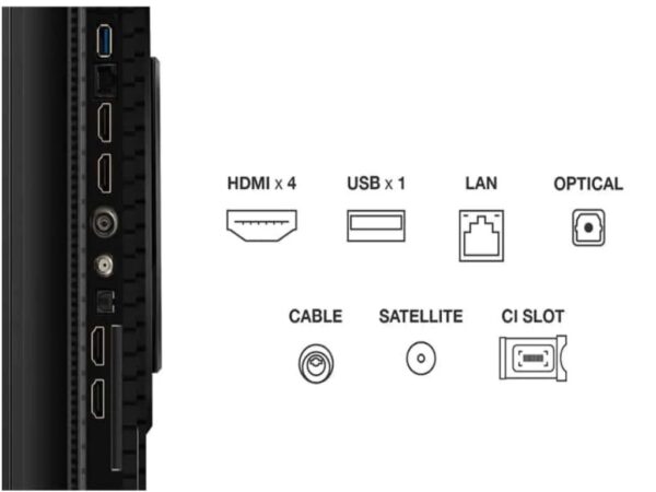 TCL 85"P8K 4K QLED TV 144HzGoogle TV; Motion Clarity Pro;Game Master; Onkyo 2.1;