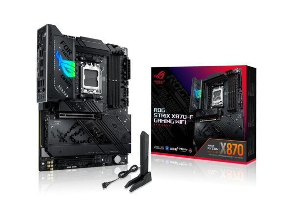 ASUS ROG STRIX X870-F GAMINGWIFI, X870, AM5; 4xDDR54x M.2; 2x SATA,HDMI,12x USB, RAID,ATX