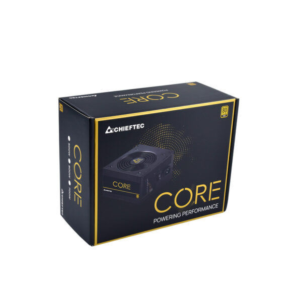 Chieftec PSU 700W BBS-700SCore seria,14cm fan,Active PFC,80+ Gold,4xPCIe,6xSATA