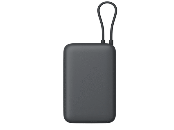Xiaomi powerbank 20000 mAh 18W integrisani kabl, sivi