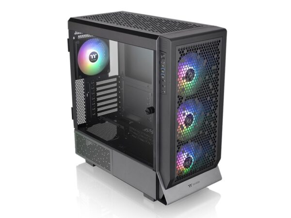 Thermaltake Ceres 500 TG ARGB Mid tower, SPCC, 3x CT140 ARGB fan, 1x CT140 ARGB fan