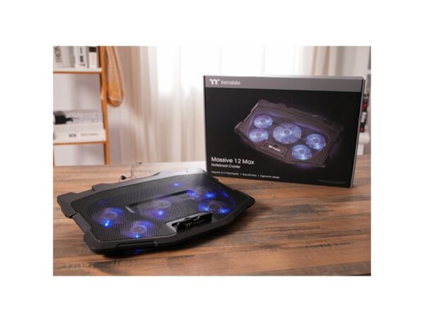 Thermaltake Massive 12 Max stalak za laptope, do 17" notebook cooler