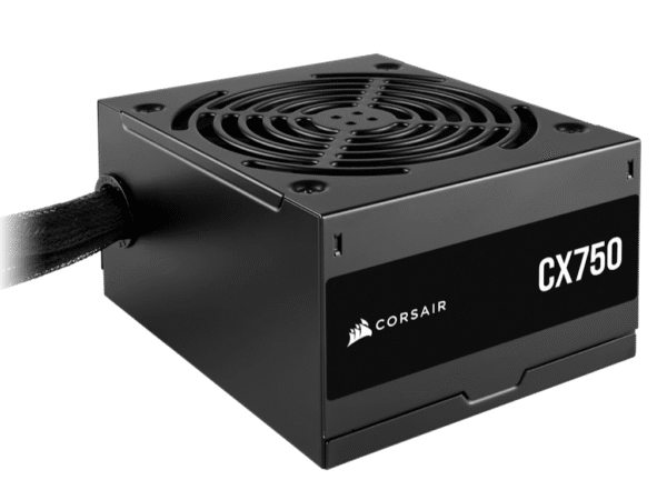 CORSAIR PSU 750W CX75080 PLUS, Bronze120mm Low-Noise fan, ATX