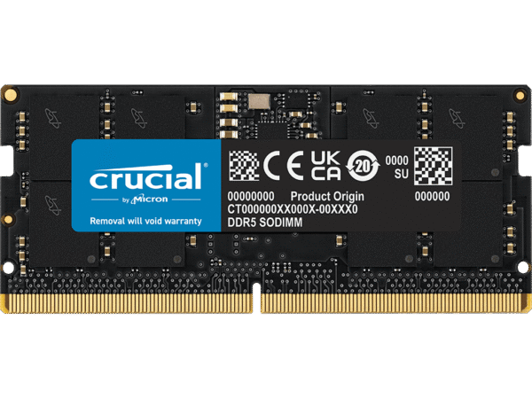 Crucial DDR5 16GB SODIMM 5600