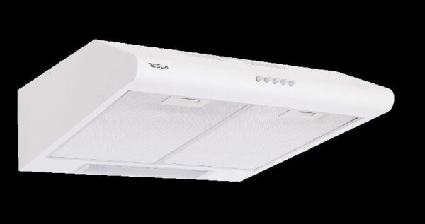 TESLA Podugrad. napa DB600SWusisna snaga 280 m3/h; motor110W; 3 brzine; 1 halogena; 65 dB