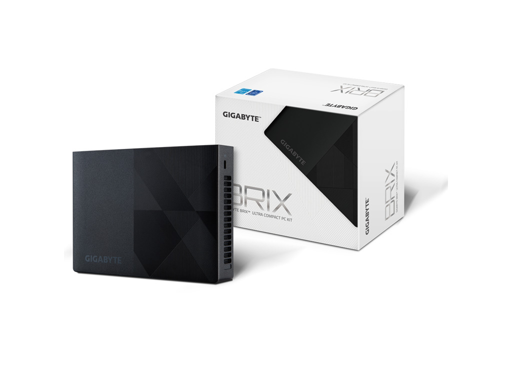GB-BNIP-N100_250829010806013.jpg Gigabyte Brix GB-BNIP-N100 12th Gen Intel N100, UHD Graphics 750, Low noise, - Image 1