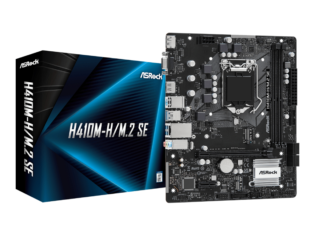 H410M-H5B5DM.220SE_240918110955223.jpg ASROCK MB H410M-H/M.2 SEIntel H370; LGA1200; 2xDDR44xSATA3; M.2; DP; HDMI; mATX; - Image 1