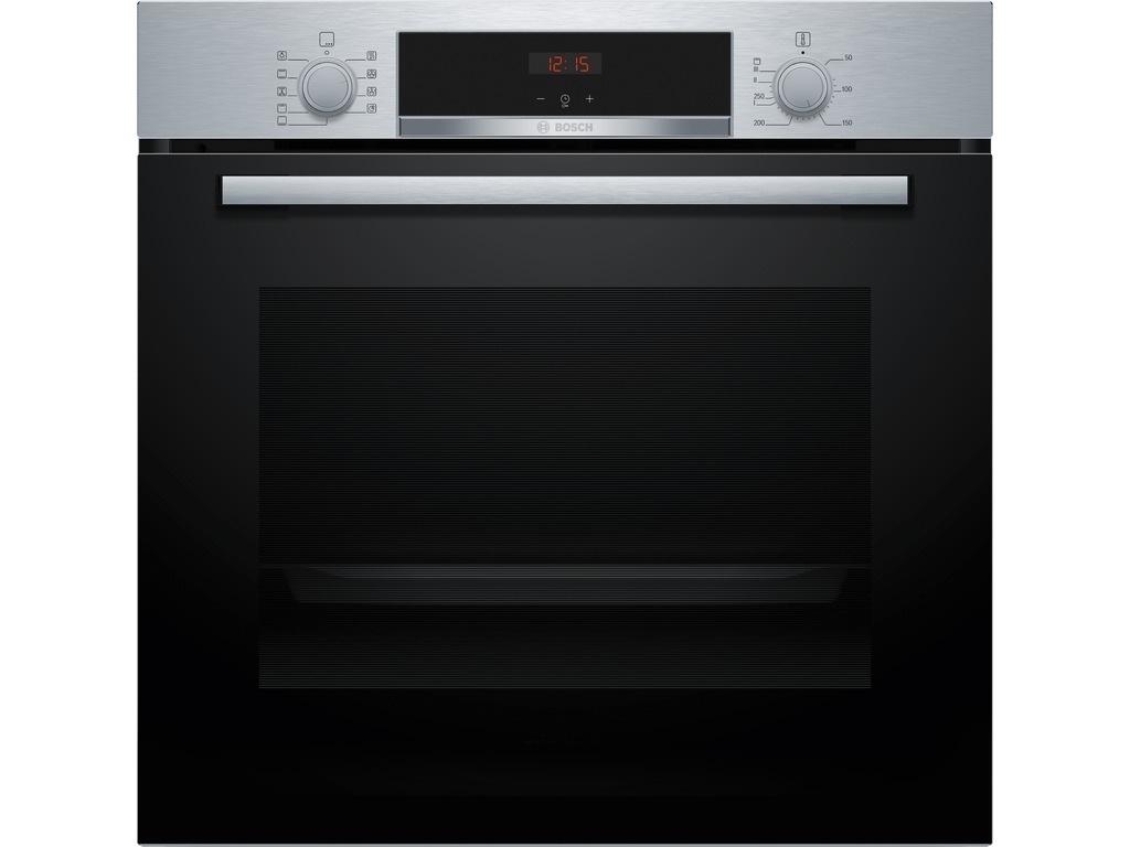 HBA534BS3_250109120154077.jpg BOSCH pećnica Serie 4| INOX, A, EcoClean, 71L,Teleskopska vodilica, 7 programa,old:HBA513BS1 - Image 1