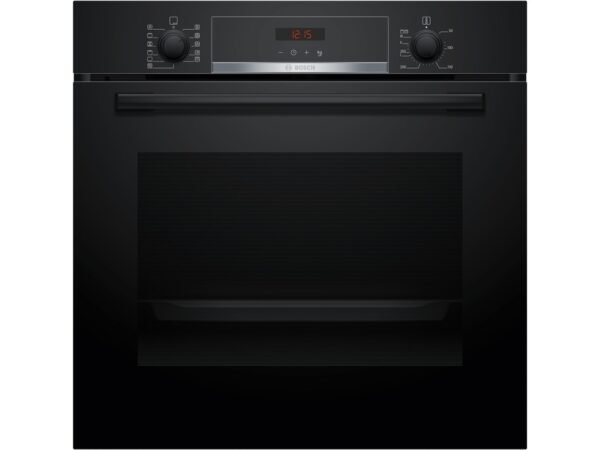 BOSCH pećnica  Serie 4| CRNA, A+, PIROLIZA, AutoPilot 10, 71 L, 7 programa