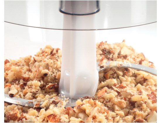 BOSCH sjeckalica 400W, BIJELA, 0.8L, INOX nož, ploča za tučenje vrhnja,SL