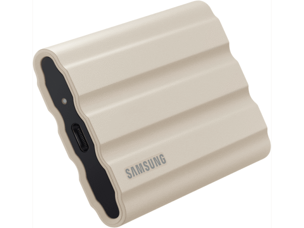 Samsung ext. SSD T7 Shield 2TBUSB 3.2 Gen 2 Beige