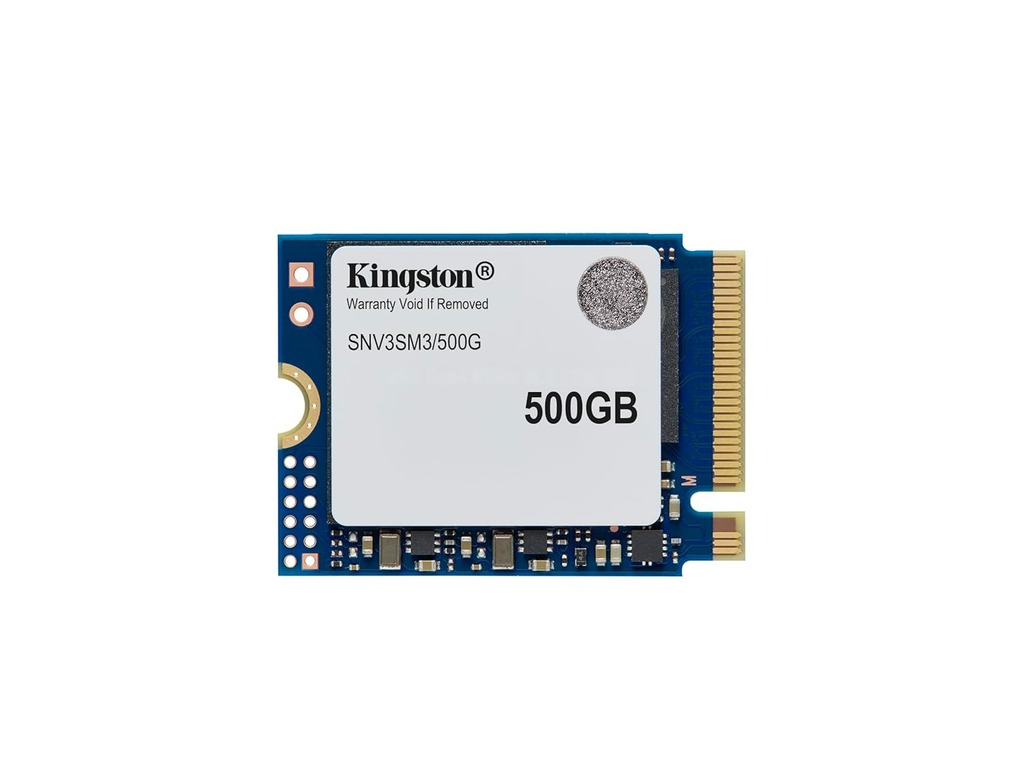 SNV3SM3500G_250707020754233.jpg Kingston SSD 500G NV3 M.2 2230NVMe PCIe Gen 4.0x4R/W : 5000/3000MB/s - Image 1