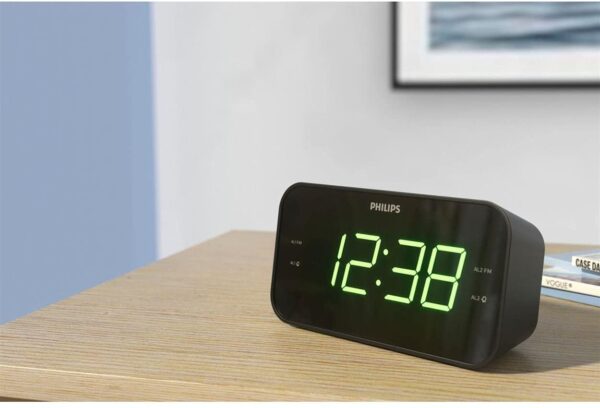 Philips radio TAR3306 sa satomveliki zaslon; FM digitalnopodesavanje; dvostruki alarm