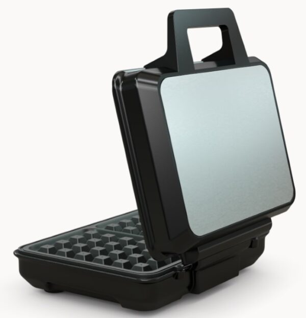 TESLA Waffle Toster WM200BXSnaga 1000 W; Hladna ručka nadodir; Ploče s neljepljivim premazom