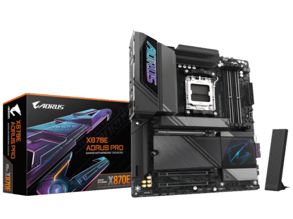 Gigabyte MB X870E AORUS PRO AM5, 4x DDR5, 4x M.2, 4xSATA 2x HDMI, 10x USB, ATX