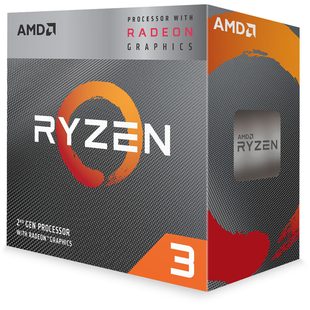 YD3200C5FHBOX_190710165811024.jpg AMD Ryzen 3 3200G AM4 BOX4 CPU cores,4 threads,3.6GHz,4MB L3,65W,Radeon Vega 8 - Image 1